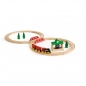 Brio Trains & Vehicles: Kolejka drewniana z torami - podstawowa (63302800)