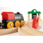 Brio Trains & Vehicles: Kolejka drewniana z torami - podstawowa (63302800)