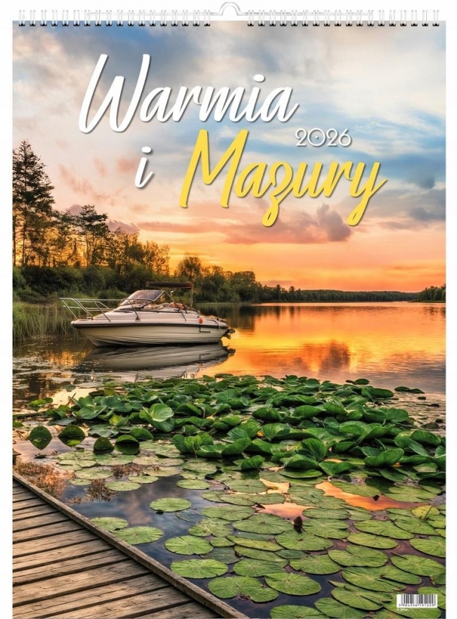 <img src='https://webimage.pl/pics/281/1/d5901421111281.jpg' style='height:440px' /> Kalendarz 2026 wieloplanszowy Warmia i Mazury