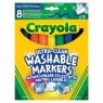  Flamastry zmywalne 8 kolorów CRAYOLA