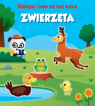 Zwierzęta. Naklejaj i baw się bez końca