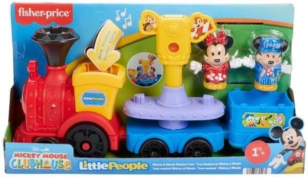 <img src='https://webimage.pl/pics/281/5/d0194735345281.jpg' style='height:440px' /> Muzyczny pociąg Myszki Miki i Minnie + 2 figurki