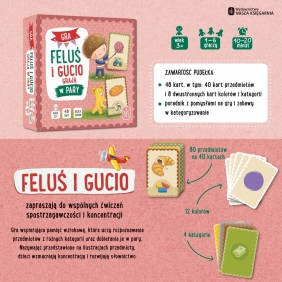 Feluś i Gucio grają w pary - Justyna Kesler, Marianna Schoett