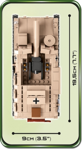 Cobi 2528 Sturmpanzer II - niemieckie działo samobieżne