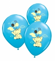 Balony słoniki błękitne B85/27cm. OP=5SZT.0174-003