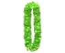 Naszyjnik hawajski satynowy zielony