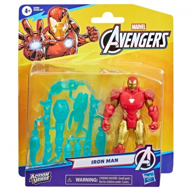 <img src='https://webimage.pl/pics/281/7/d5010996357281.jpg' style='height:440px' /> Figurka Avengers Actionverse Iron Man 11cm