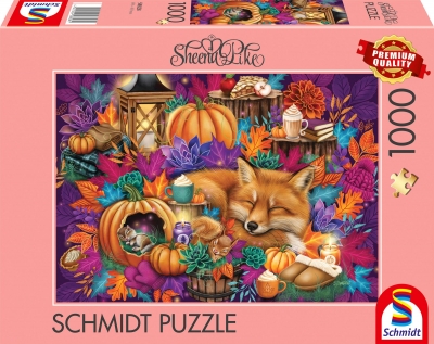 <img src='https://webimage.pl/pics/281/8/d4001504588281.jpg' style='height:440px' /> Puzzle 1000 PQ sheena pike jesienny sen 114386
