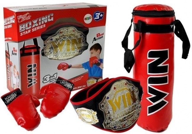 <img src='https://webimage.pl/pics/281/8/d5904665998281.jpg' style='height:440px' /> Rękawice bokserkie z workiem i pasem