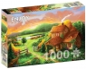 Puzzle 1000 Chatka o zmierzchu