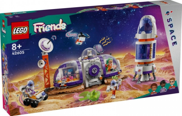 Klocki Friends 42605 Stacja kosmiczna i rakieta (42605)