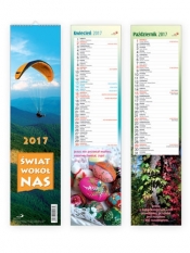 Kalendarz 2017 ścienny - Świat wokół nas