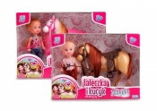 Lalka Natalia z konikiem