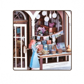 Uliczny zakątek 3D - Księgarnia, 161el.