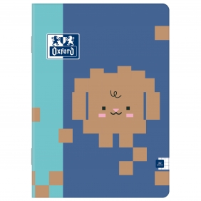 Zeszyt Oxford Zoo Blocks, A5/32K - kratka