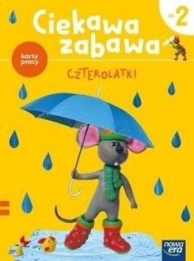 Ciekawa zabawa. 4-latki. Karty pracy cz. 2, 2021 - Ledwoń Magdalena