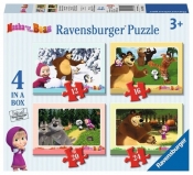 Puzzle Masha i Niedźwiedź 4 w 1 (070282)