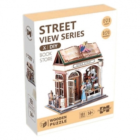 Uliczny zakątek 3D - Księgarnia, 161el.