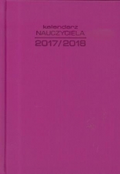 Kalendarz Nauczyciela 2017/2018 Różowy nubuk