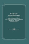 Memento mei scriptoris Sesja naukowa z okazji dziewięćdziesięciolecia urodzin