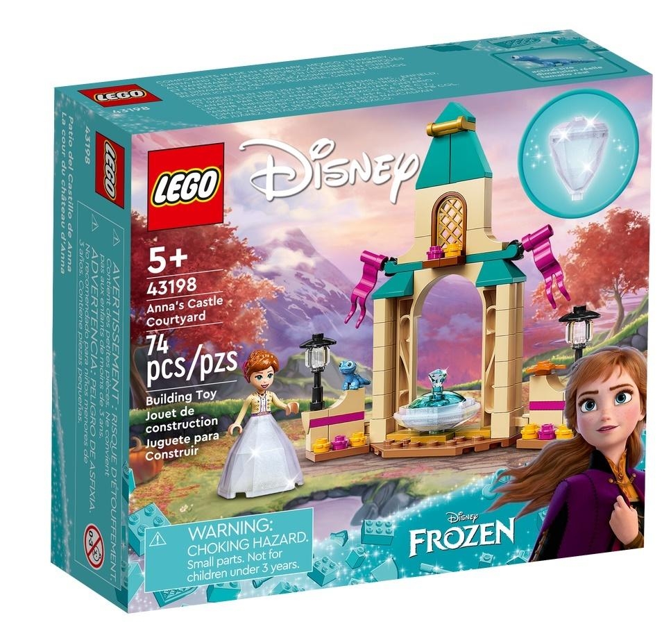 Lego Disney Princess: Dziedziniec zamku Anny (43198)