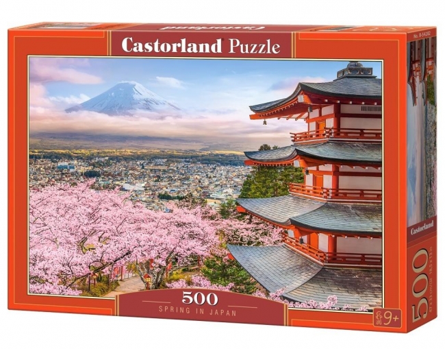 Puzzle 500 Spring in Japan CASTOR