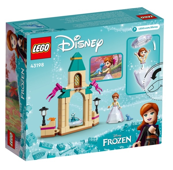 Lego Disney Princess: Dziedziniec zamku Anny (43198)