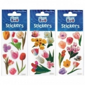 Naklejki Sticker BOO silver tulipan