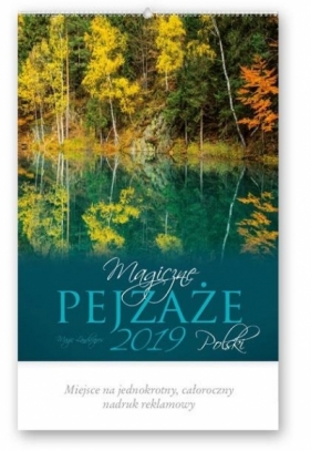 Kalendarz 2019 Artystyczny Magiczne pejzaże PL RA2