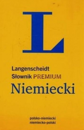Słownik Premium Niemiecki polsko-niemiecki niemiecko-polski (Uszkodzona okładka)