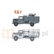 DRAGON German 3t 4x2 Truck w2cm FlaK 38 (6828)