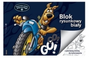 Blok rysunkowy A4 Scooby Doo biały 20 kartek