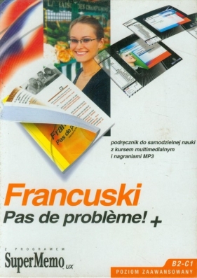 Francuski Pas de probleme! Poziom zaawansowany (Uszkodzona okładka) - Pleciński Jacek