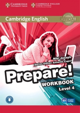 Prepare! 4 Workbook with Audio - Joseph Niki