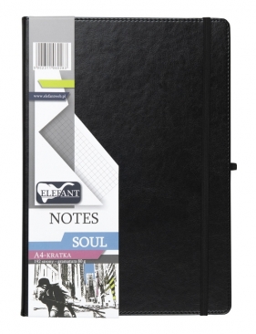 Notes Soul A4/192k. kratka - Czarny