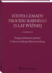 Istota i zasady procesu karnego 25 lat później