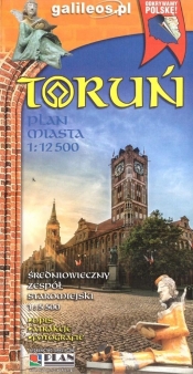 Toruń, Kujawy, Ziemia Chełmińska - mapa - Opracowanie zbiorowe