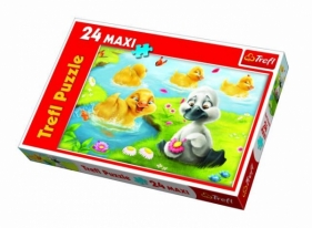 Brzydkie Kaczątko - Puzzle Maxi - 24 elementy