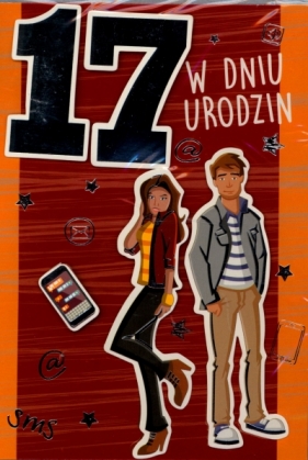 Karnet B6 17-Urodziny MIX - GM