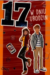 Karnet B6 17-Urodziny MIX