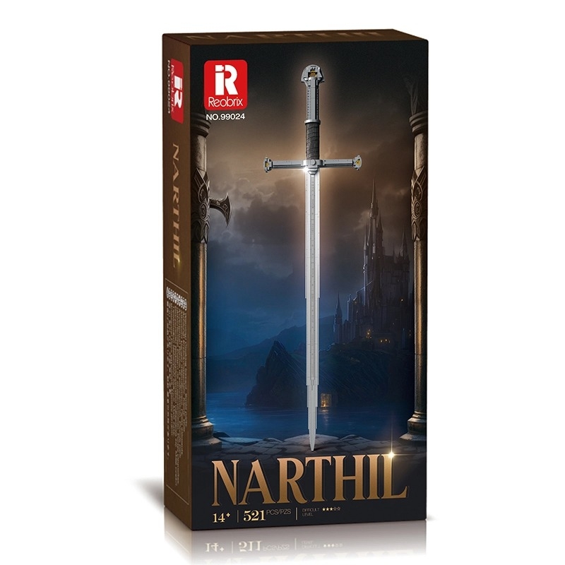 Klocki konstrukcyjne - Narthil Sword, 521 el. (99024)
