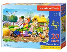 Puzzle maxi konturowe 20: Big Turnip (02283)