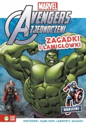 Zagadki i łamigłówki. Marvel - Avengers