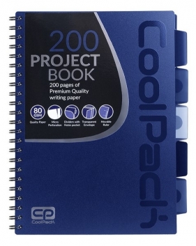 Coolpack - Project Book - Kołobrulion A4 Dark Blue (94283CP)