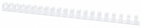 Grzbiety do bindowania Office Products A4 19 mm plastikowe 100 sztuk białe (Nr 20241915-14)