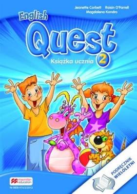 English Quest 2 SB MACMILLAN - Jeanette Corbett, Roisin O'Farell, Kond Magdalena