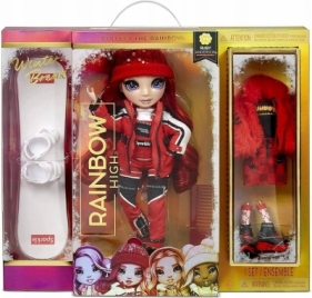 Rainbow High Winter Break Fashion - Ruby (3szt)