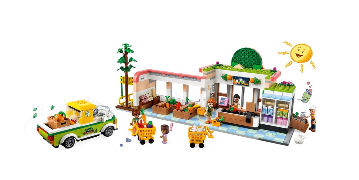 LEGO Friends: Sklep spożywczy z żywnością ekologiczną (41729)