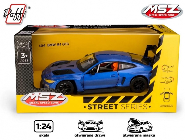 BMW M4 GT3 niebieski