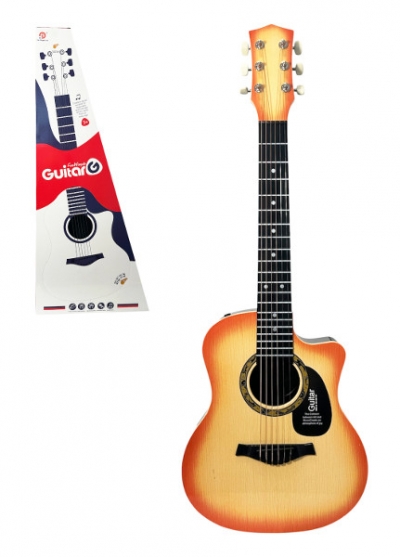 Instrument muzyczny gitara z elementami światło i dźwięk